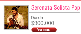 Show Musical Cantante Solista Pop
